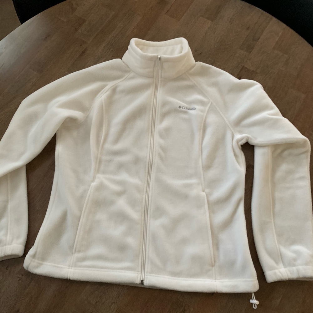 White Columbia Fleece XL Jacket